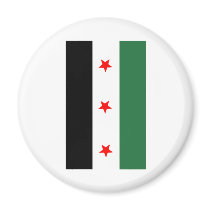 Syrian Revolutionary Flag Magnets