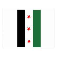 Syrian Revolutionary Flag Post Cards
