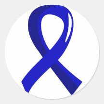 Syringomyelia Blue Ribbon 3 Stickers