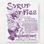 Syrup of Figs 1902 vintage advertisement Mousepad