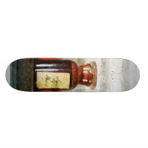 Syrup of Rhubarb Custom Skateboard
