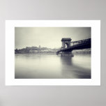 Szechenyi Chain Bridge and Royal Palace posters