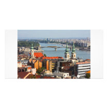 Szechenyi Chain Bridge, Budapest, Hungary Photo Card