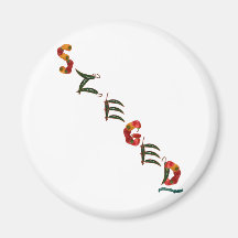 Szeged Chilli Peppers Magnet