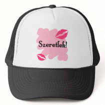 Szeretlek - Hungarian I love you Mesh Hats