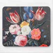 T32511 Still Life of Flowers in a Vase, 1661 (see Mouse Pad