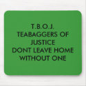 T.B.O.J. OFFICIAL MOUSE PAD mousepads