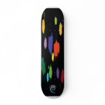 T-Does Designs paint splats skateboard