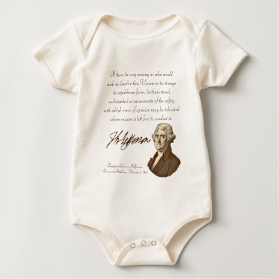 T. Jefferson: Opinion & Reason - Infant Onesie #2 T-shirts by bontondesigns