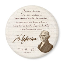 T. Jefferson: Truth & Newspapers - Magnet #2