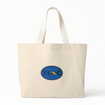 T-Loc Goodnotgood Blue Canvas Bag