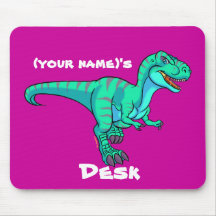 T-Rex cartoon Mouse Mat