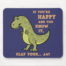 T-Rex Clap II Mouse Pads