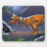 T-Rex Clown Mousepad