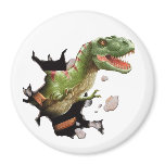 T-REX Dinosaur Locker Magnets, Refrigerator