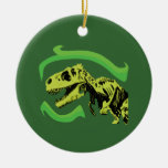 T-Rex Dinosaur Skeleton Christmas Ornament