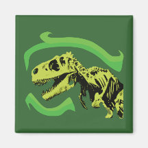 T-Rex Dinosaur Skeleton Fridge Magnets