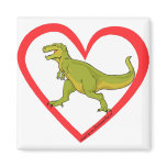 T Rex Heart magnets
