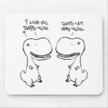 T-rex love mousepad