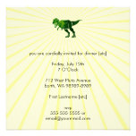 T-Rex Personalized Invites