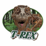 T-Rex photo sculptures