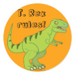 T. Rex rules! stickers