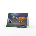 T Rex Trick or Treat cards