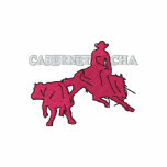 T-Shirt Cabernet CHA Femme Bleu Ma Long Brodé Rose embroidered shirts