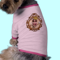 T-shirt Cão - Princesa pet clothing
