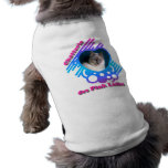 T-shirt (chat/chien) avec la photo de "Elo Kitty" pet clothing