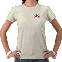 T-Shirt Femme Naturel Organic Rose
