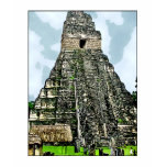 T-Shirt: Mayan Temple at Tikal, Guatemala