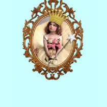 T-shirt Vintage Senhora Princesa