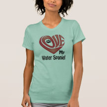 T-Shirt Women's- Love My American Water Spaniel