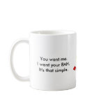 TA mugshot, You want me. I want your BAH. It's ...