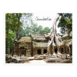 ta prohm cambodia post cards