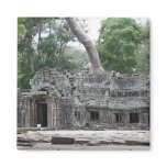 ta prohm front refrigerator magnet