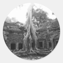 Ta Prohm Round Sticker