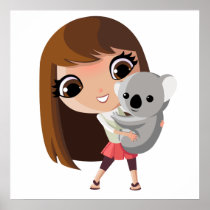 Taara and Pudding the Koala