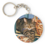 Tabby Cat key Chain keychains