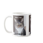 Tabby Cat What you, Looking Coffee Mug