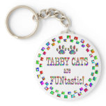 Tabby Cats are FUNtastic keychains