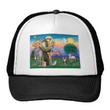 Tabby Tiger Cat - Saint Francis Mesh Hats