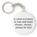 Tabethan Motto Key Chain