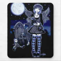 Tabitha Gothic Guardian Angel Mousepad