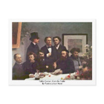 Table Corner, Coin De Table By Fantin-Latour Henri Postcard