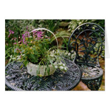 "Table for One" Cards & Stamps