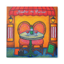 Table for Two in Paris Magnet