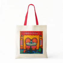"Table for Two in Paris" Tote Bag