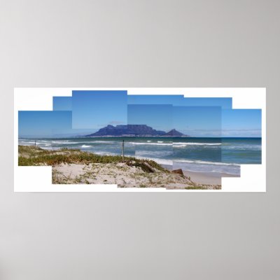 Table Mountain, Cape Town, South Africa Poster